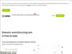 Sites similar to amnistia.ning.com