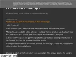 Sites similar to amobileattempt.com