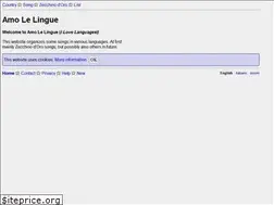 Sites similar to amolelingue.com
