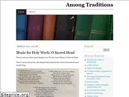 Sites similar to amongtraditions.wordpress.com