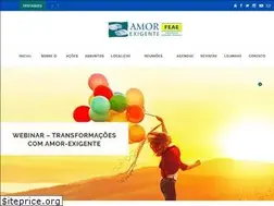 Sites similar to amorexigente.org.br