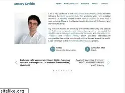 Sites similar to amory-gethin.fr