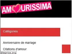Sites similar to amourissima.com
