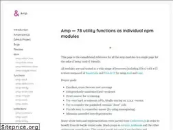 Sites similar to amp.ampersandjs.com