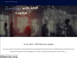 Sites similar to ampcapital.co.nz