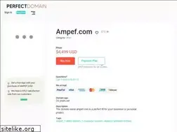 Sites similar to ampef.com