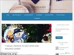 Sites similar to ampersandblog.net
