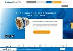 Sites similar to amphenol-socapex.com