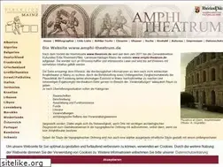 Sites similar to amphi-theatrum.de