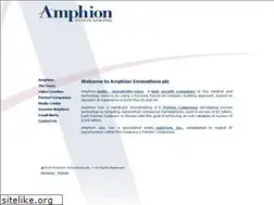 Sites similar to amphionplc.com