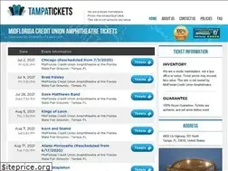 Sites similar to amphitheatretampa.com