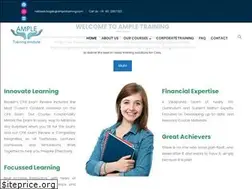 Sites similar to ampletraining.com