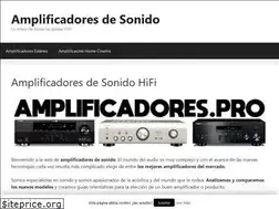 Sites similar to amplificadores.pro