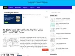 Sites similar to amplifiercircuit.net