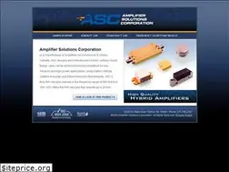 Sites similar to amplifiersolutions.com