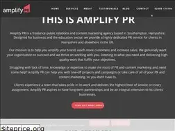 Sites similar to amplify-pr.co.uk