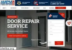 Sites similar to ampmdoorservice.com