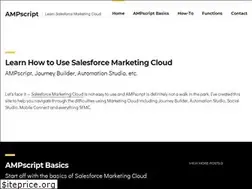 Sites similar to ampscript.com