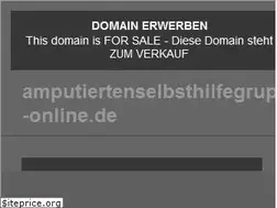 Sites similar to amputiertenselbsthilfegruppe-online.de