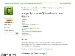 Sites similar to amqp.readthedocs.io
