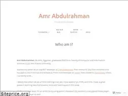 Sites similar to amrabdulrahman.com