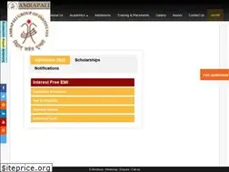 Sites similar to amrapali.ac.in