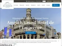 Sites similar to amrathhotelempereur.nl