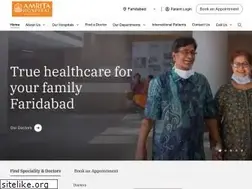 Sites similar to amritahospitals.in