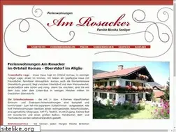 Sites similar to amrosacker.de