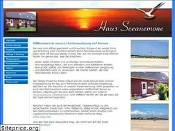 Sites similar to amrum-seeanemone.de