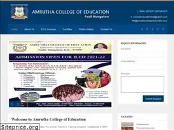 Sites similar to amruthacollegeofeducation.com