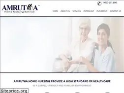 Sites similar to amruthahomenursing.com