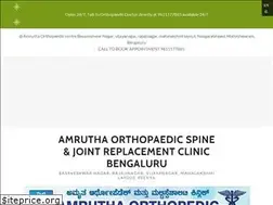 Sites similar to amruthaortho.in