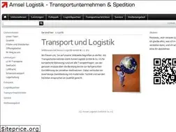 Sites similar to amsel-logistik.de