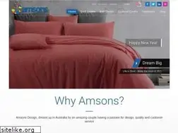 Sites similar to amsonsdesign.com.au