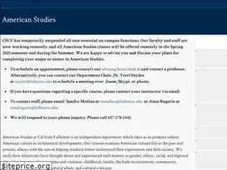 Sites similar to amst.fullerton.edu