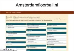 Sites similar to amsterdamfloorball.nl