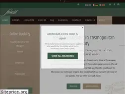 Sites similar to amsterdamforesthotel.com
