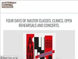 Sites similar to amsterdammarimbaweekend.nl