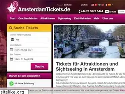 Sites similar to amsterdamtickets.de
