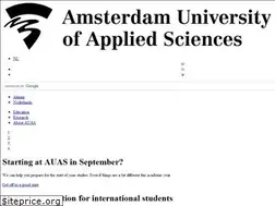 Sites similar to amsterdamuas.com