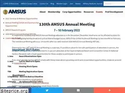 Sites similar to amsusmeetings.org