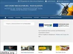 Sites similar to amt-dorfmecklenburg-badkleinen.de