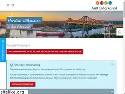 Sites similar to amt-eiderkanal.de