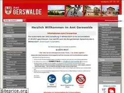 Sites similar to amt-gerswalde.de