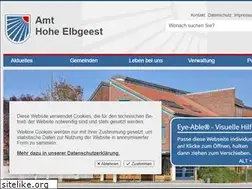 Sites similar to amt-hohe-elbgeest.de