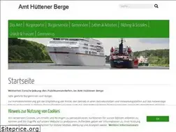 Sites similar to amt-huettener-berge.de