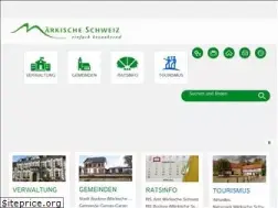 Sites similar to amt-maerkische-schweiz.de