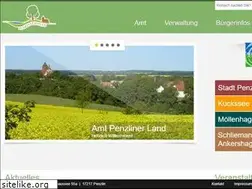 Sites similar to amt-penzliner-land.de