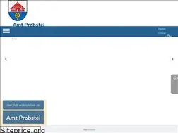 Sites similar to amt-probstei.de